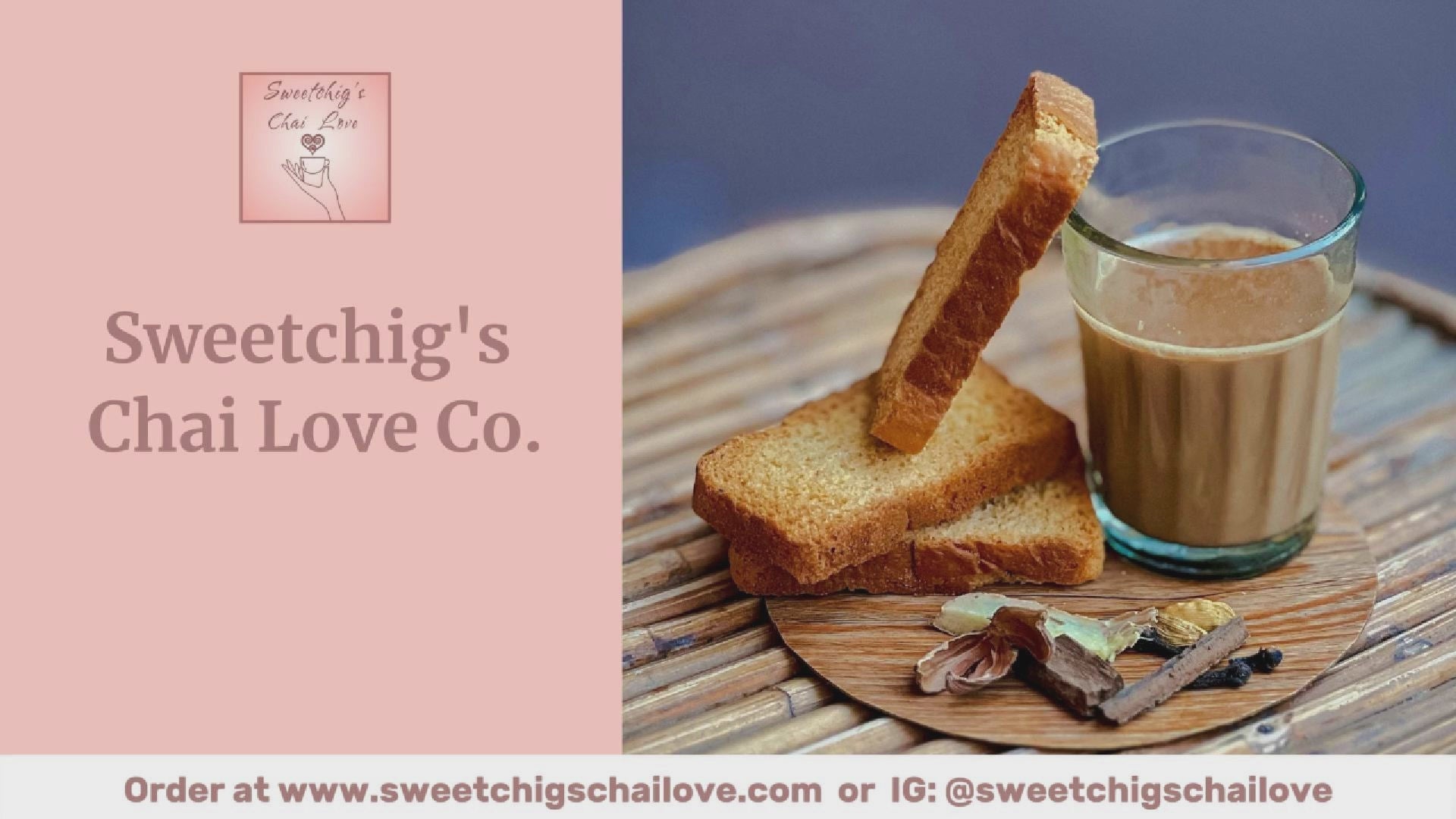 Load video: Video about Sweetchig&#39;s Chai Love